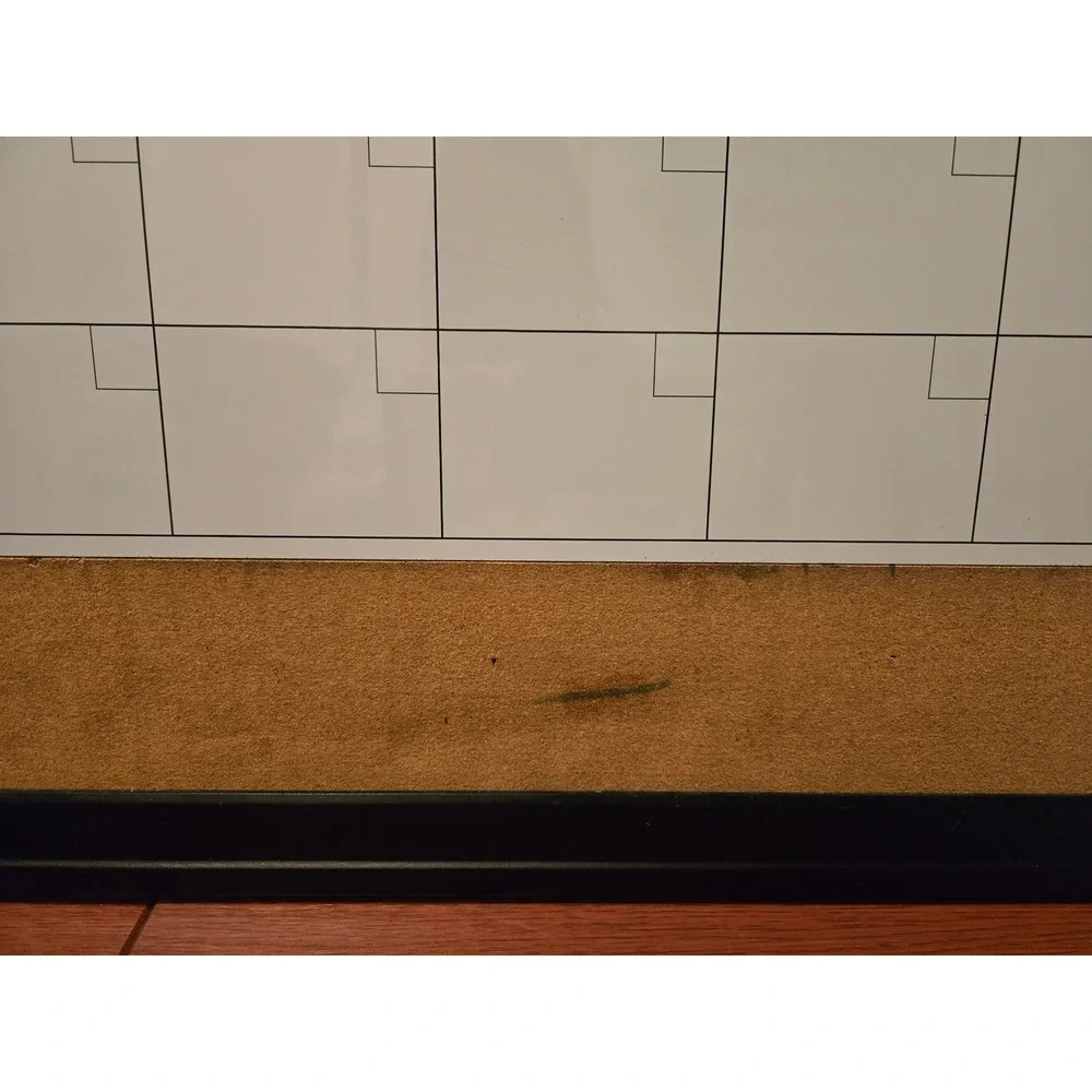 Quartet Monthly Calendar Whiteboard Cork Combination Board Black Frame 79284